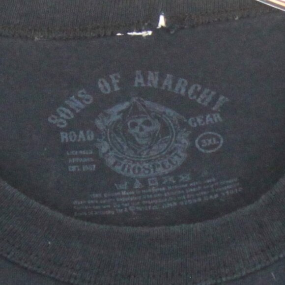 Sons Of Anarchy Samcro Black Sleeveless Graphic Shirt - Picture 8 of 8
